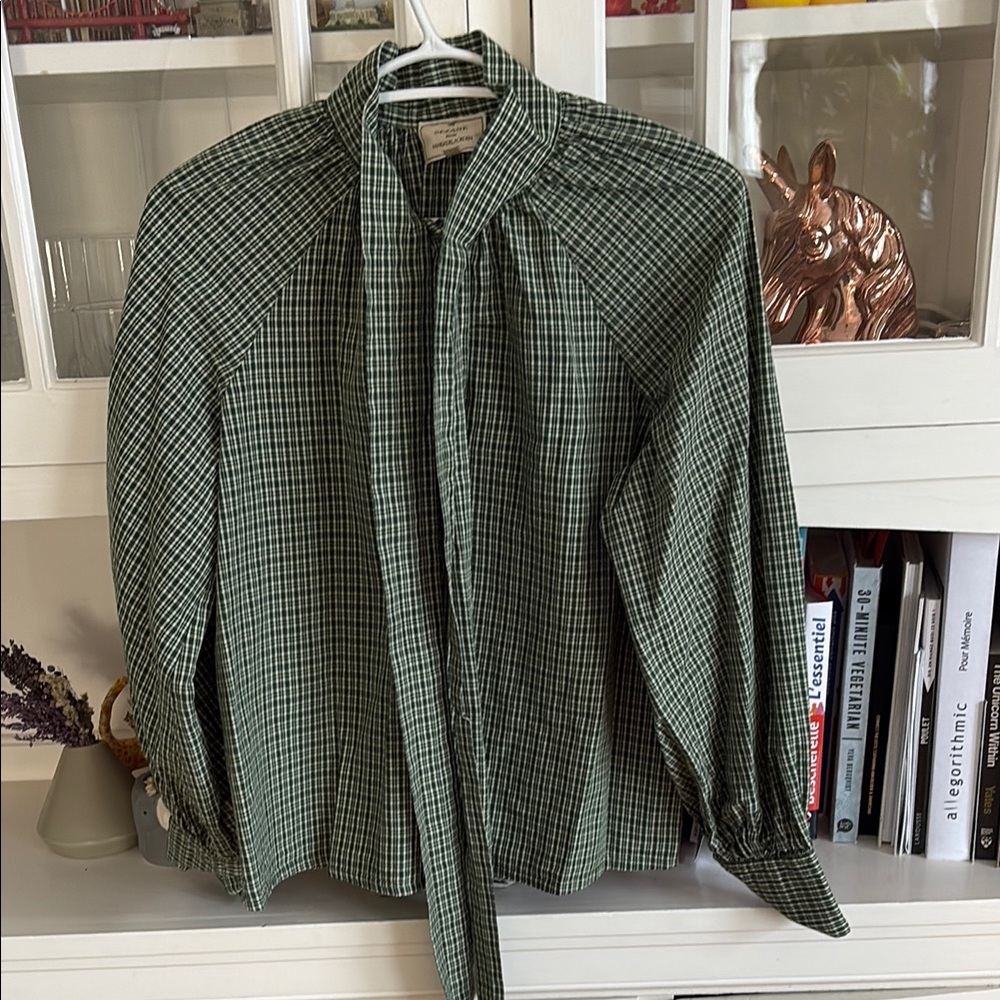 Sézane Maria delaorden Green shirt - 36 (4)